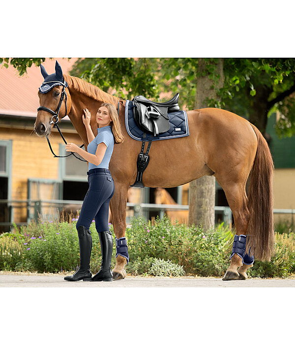 Pantalon d'�quitation d'�t� hybride � fond int�gral grip  Samira-Mesh