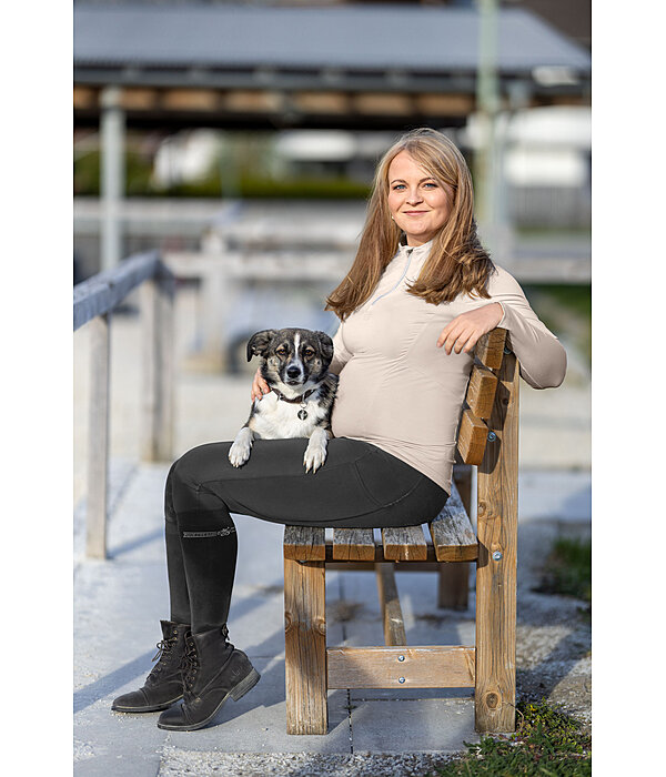 Legging d'quitation d'hiver de grossesse avec grip  Elisabeth