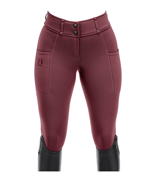 Pantalon d'�quitation thermique hybride � fond int�gral grip  Tina