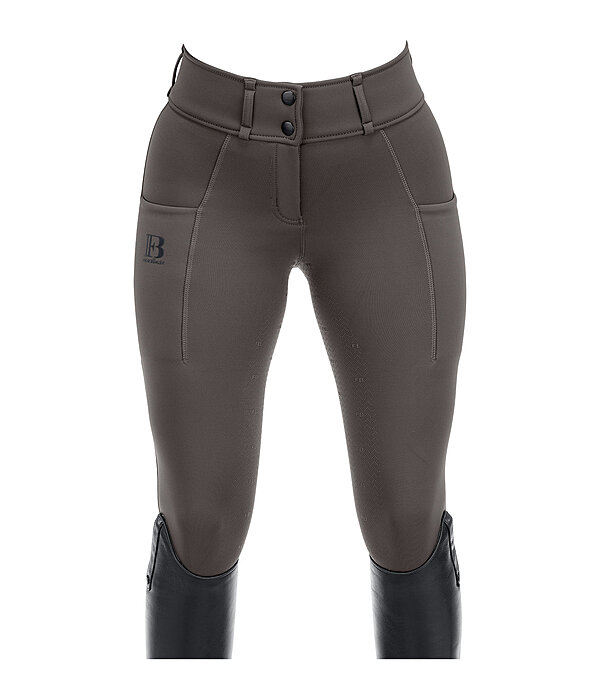 Pantalon d'�quitation thermique hybride � fond int�gral grip  Tina