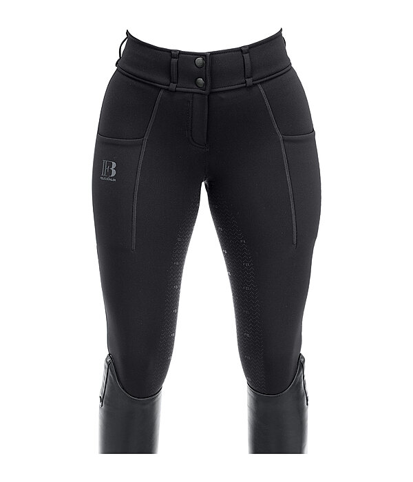 Pantalon d'�quitation thermique hybride � fond int�gral grip  Tina