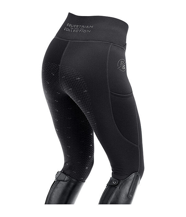 Legging d'�quitation thermique � fond int�gral grip  Emilia