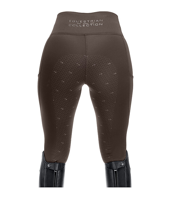 Legging d'�quitation thermique � fond int�gral grip  Emilia