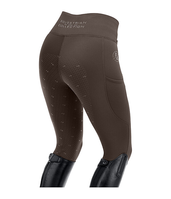 Legging d'�quitation thermique � fond int�gral grip  Emilia