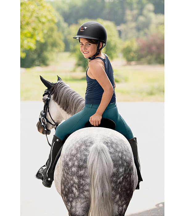 Pantalon d'�quitation hybride � fond int�gral grip enfant  Ilva