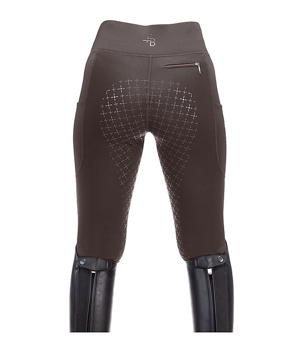 Legging d'�quitation thermique � fond int�gral pour enfant  Lene
