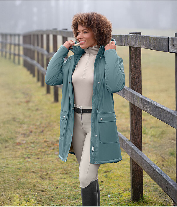 Tenue femme Paris en vert jade