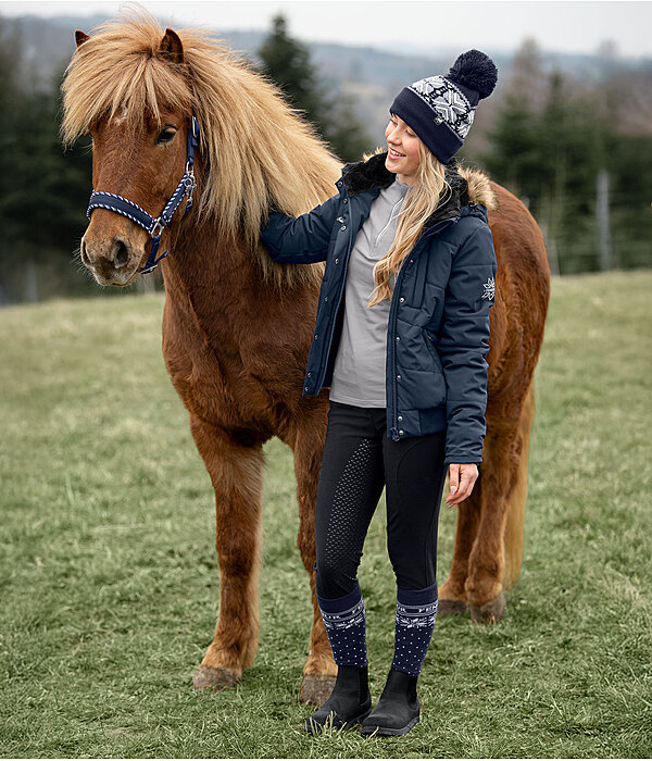 Tenue islandaise Elgur en bleu nuit