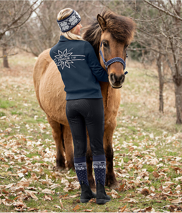 Tenue islandaise Floro en bleu nuit