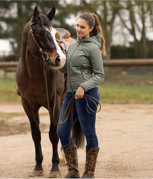 Tenue western  Eve en olive antique